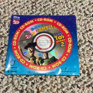 Disney Toy Story 2 CD-Rom Sampler Y2K